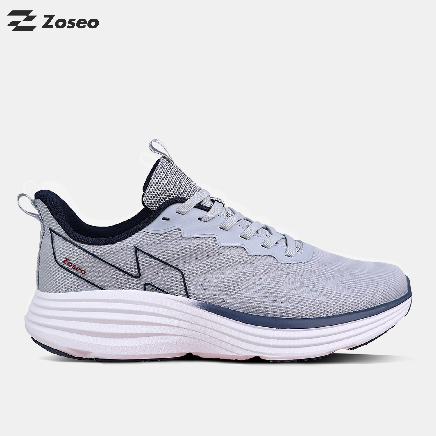 Giày chạy bộ Zoseo Airise - Grey - Ảnh 5