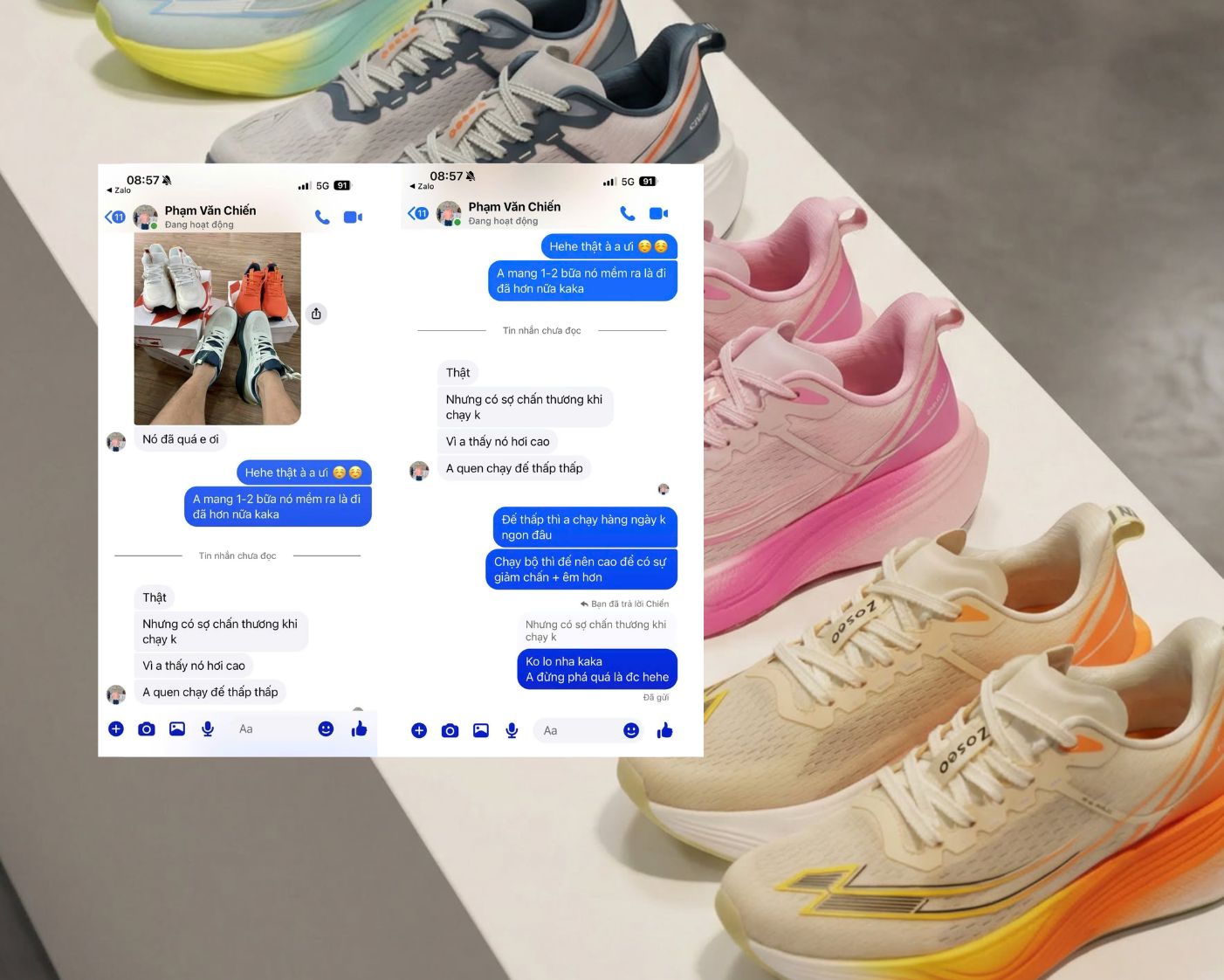 feedback giay zoseo