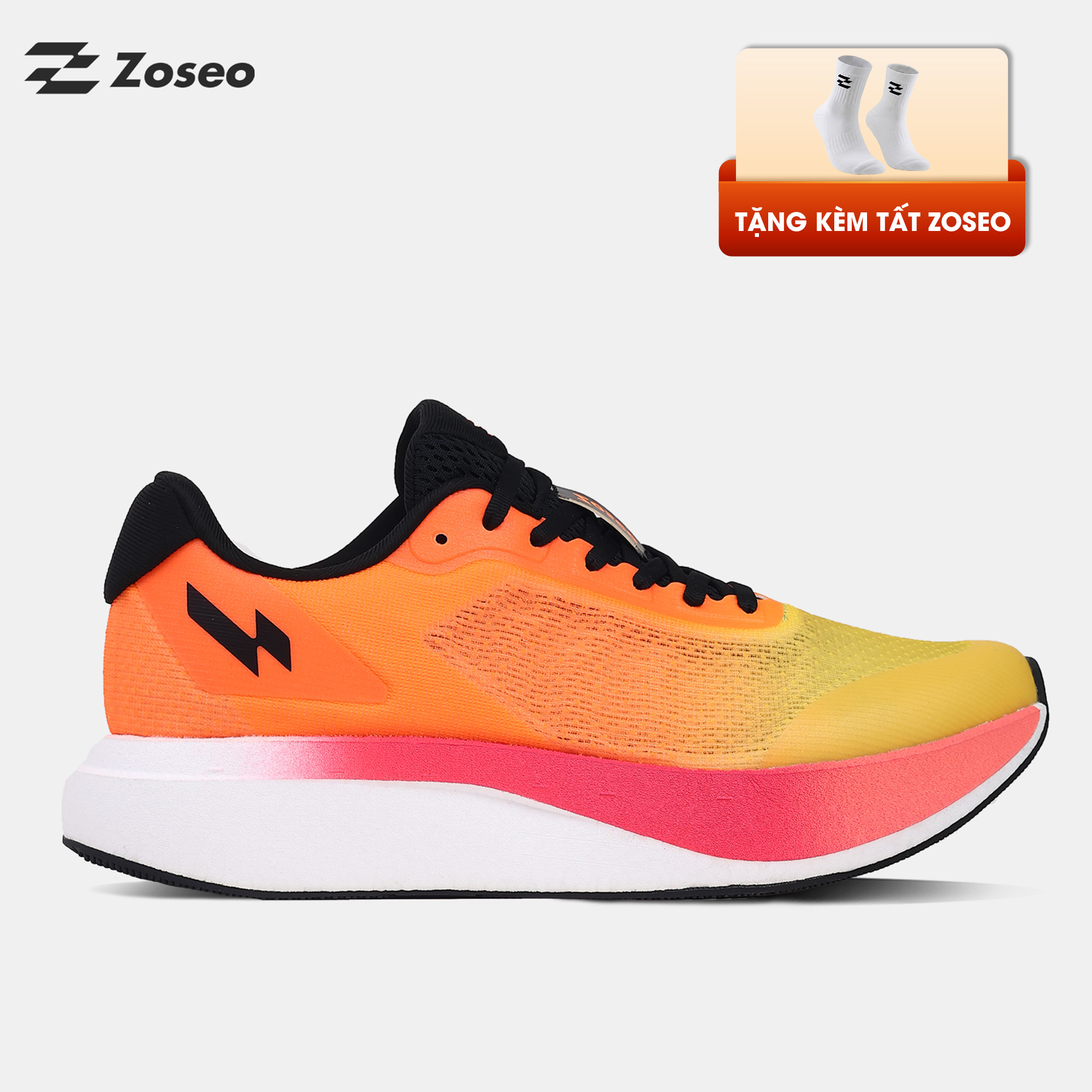 Giày Chạy Bộ Zoseo Pulse BS - Orange