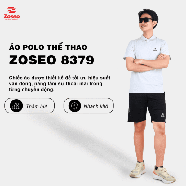 Alternative view of Áo Thể Thao Polo Nam Zoseo 8379