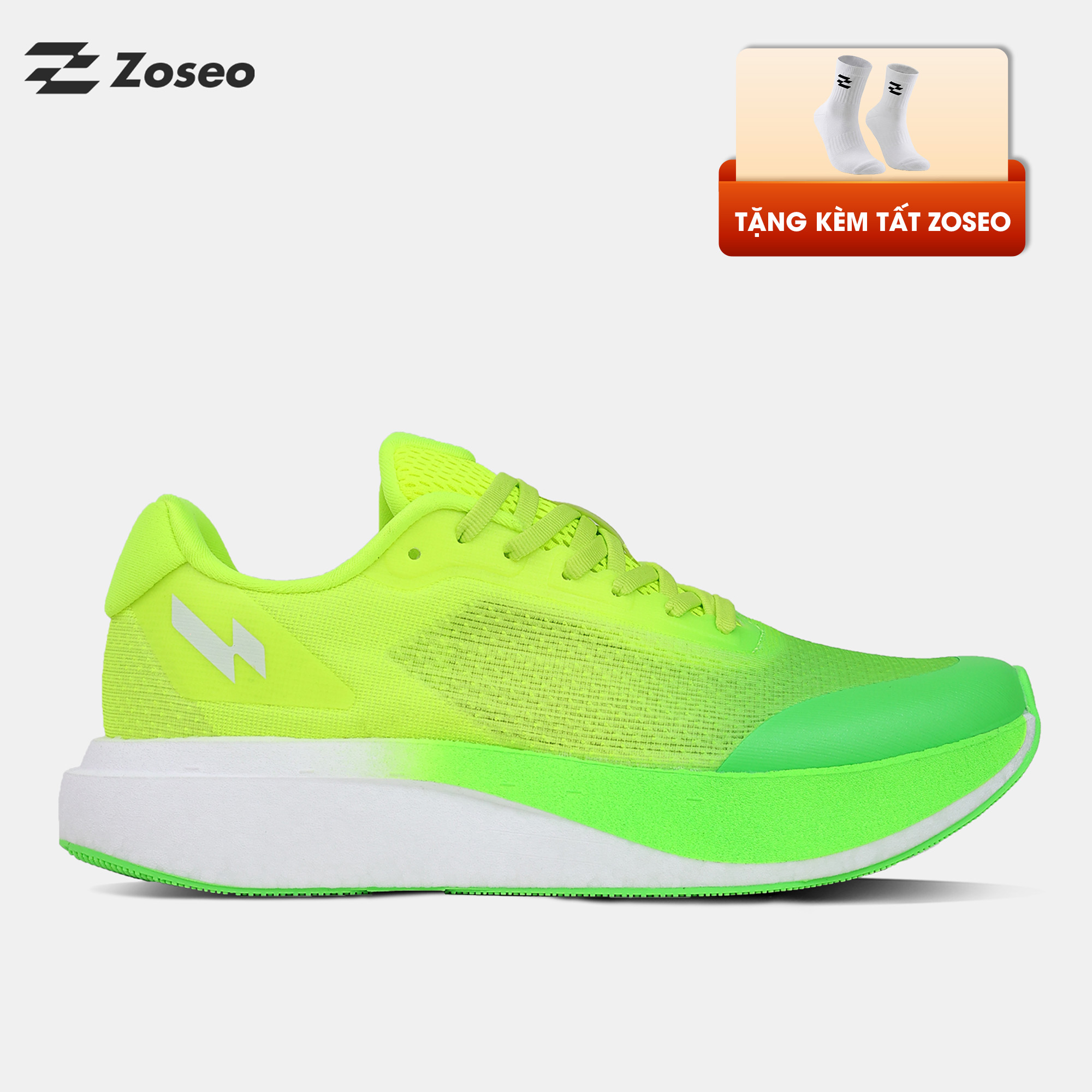 Giày Chạy Bộ Zoseo Pulse BS - Green